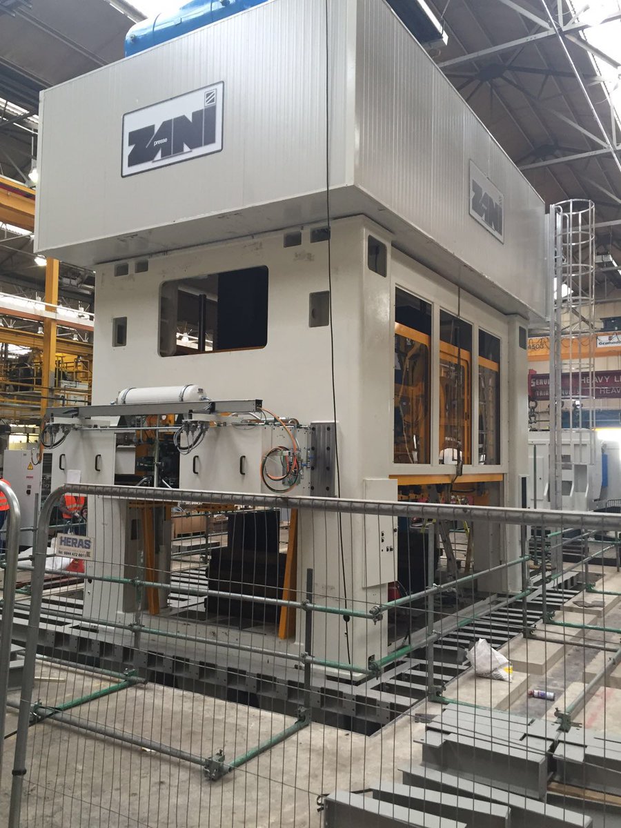 Development of F-Bay this week at Sertec Birmingham