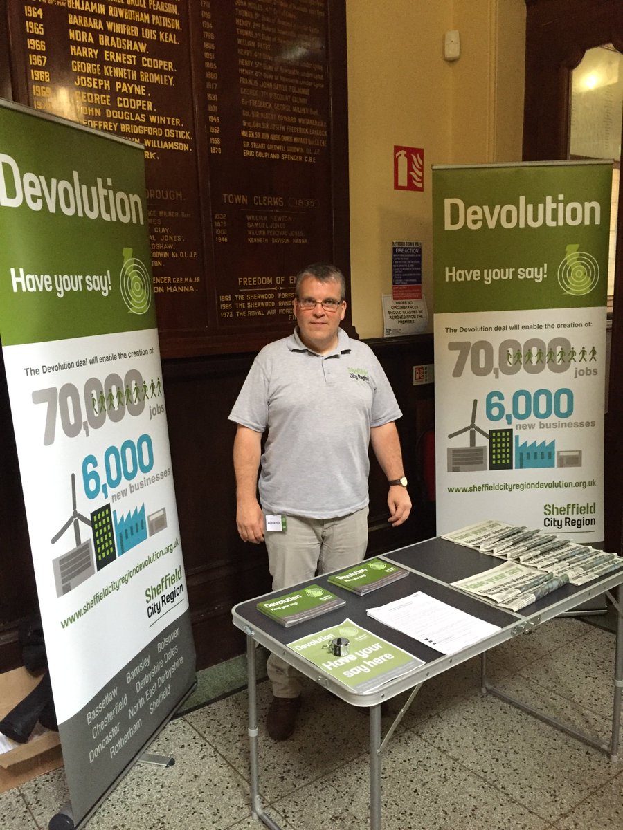 SouthYorksMCA's tweet photo. All set at Retford Town Hall to talk #scrdevo today. If you are at the market come and have a chat. https://t.co/mOG6SpDjpe