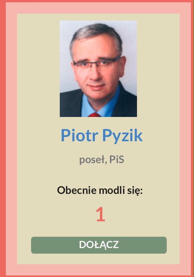 margaret_just's tweet image. Aktualnie...ktoś wspiera modlitwą posła Pyzika. Obstawiam....posła Pyzika🙏🏾