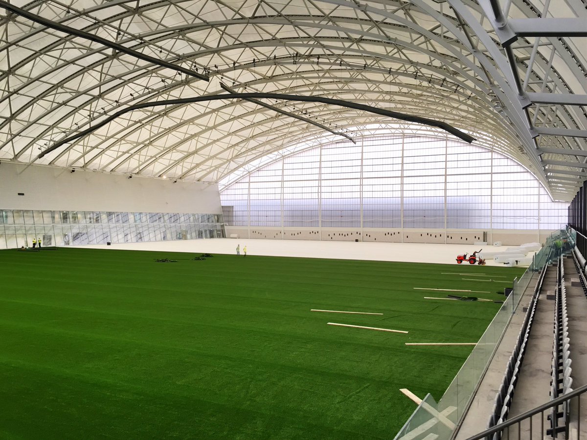 Oriamscotland's tweet image. More progress on the indoor pitch at #OriamScotland #37daystogo @Allsportscm @crummockltd