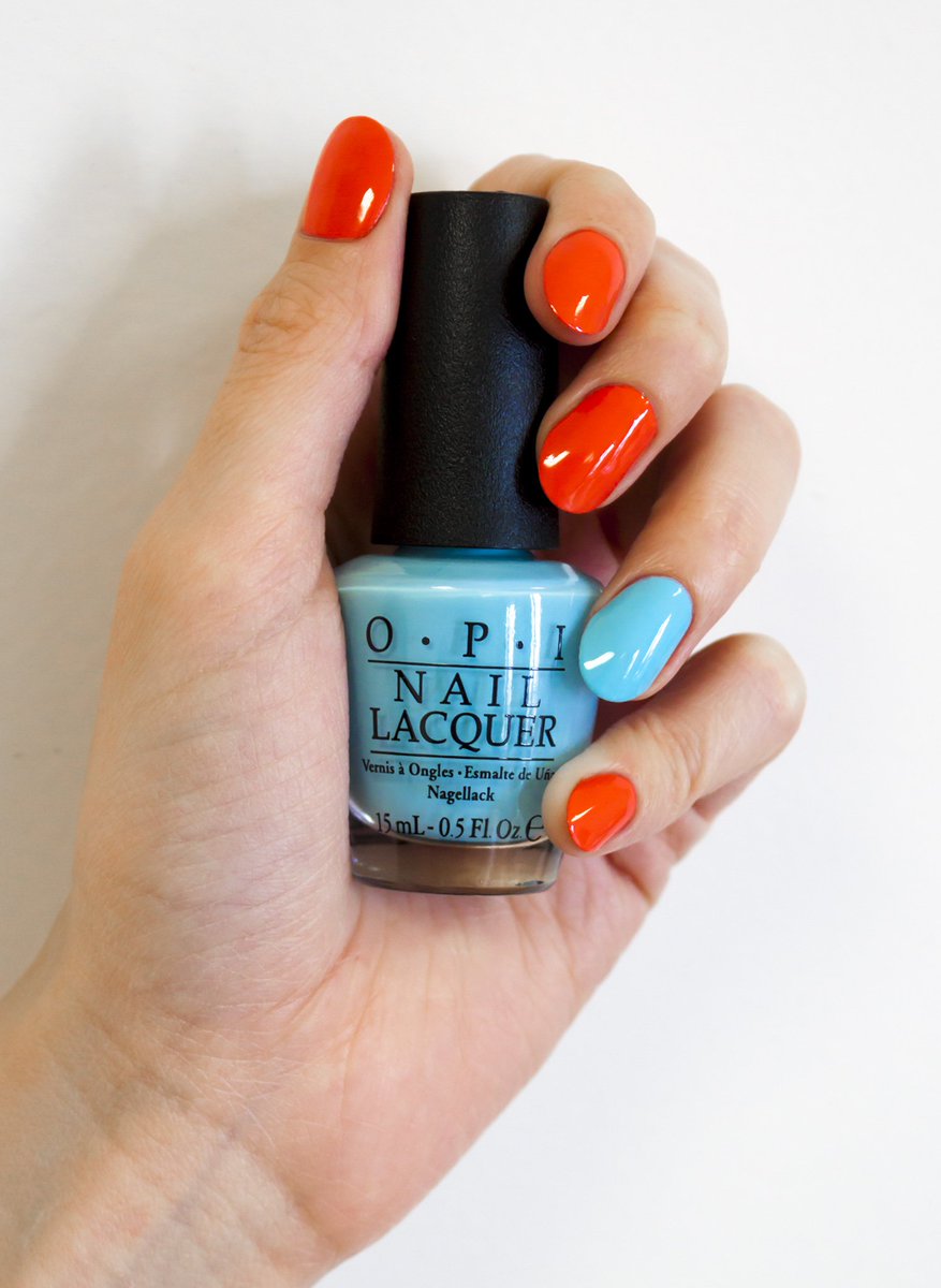 Colorforevernb's tweet photo. Osez porter les vernis OPI « Sailing and Nailing » et « SPF XXX »  de la 
collection Retro Summer pour les vacances https://t.co/nGDnVxqgFB