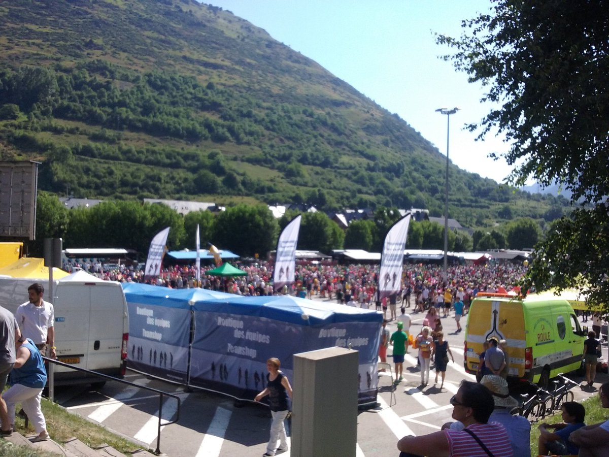 Un estudi deth <a href="/conselharan/">Conselh Generau d'Aran</a>  shifre en 1'6 milions d'èuros er impacte economic dera etapa deth Tour en #Aran.