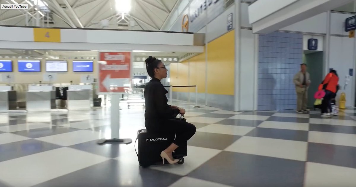 _JeanCome_'s tweet image. #Modobag, la valise motorisée pour se déplacer dans les aéroports : j'adore !! 😂
youtu.be/HazWCa3huMY