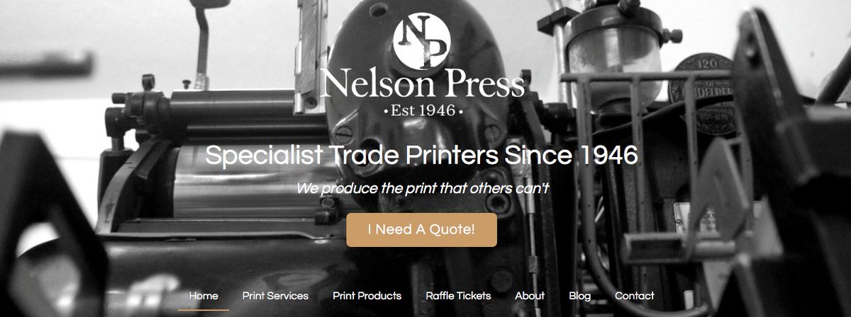 We're excited to share with you our brand new website! #rebrand #printcompany #tradeprinter nelsonpress.co.uk