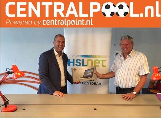 Centralpool's tweet image. Vandaag hebben wij de #Centralpool winnaar zijn prijs overhandigd. Bedankt @Gem_HeezeLeende voor het meedoen!