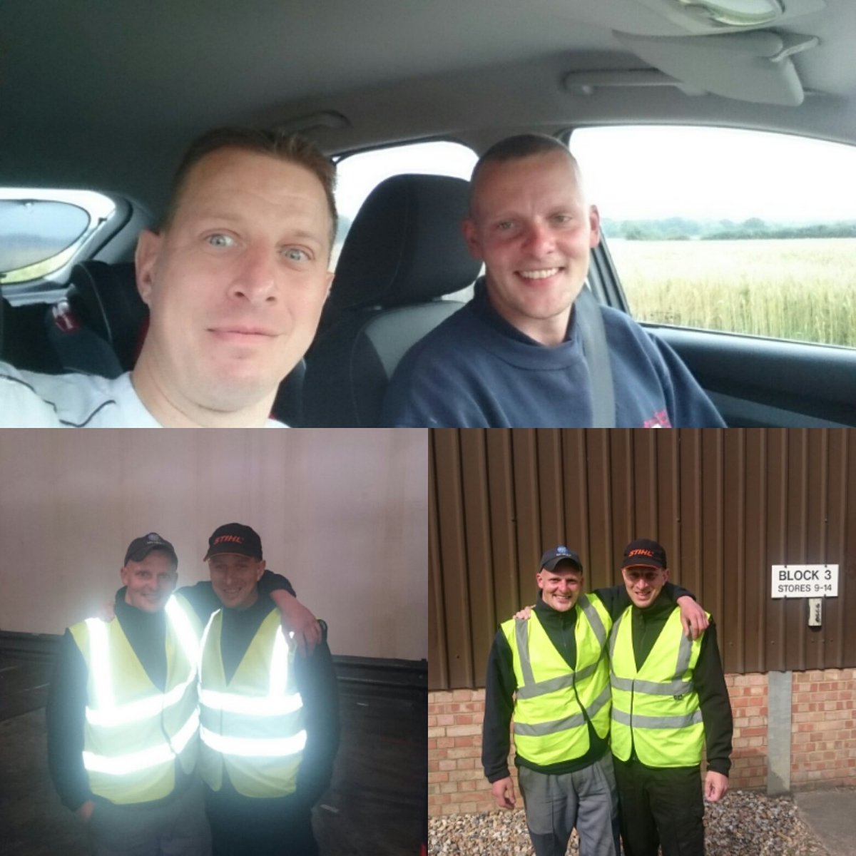 CarlH409's tweet photo. My friend Arthur last day at work :-( https://t.co/wlkIs22i1L