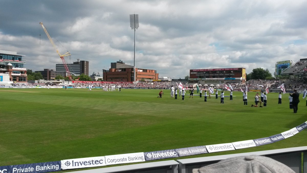 Lovely day at Old Trafford #ENGvPAK