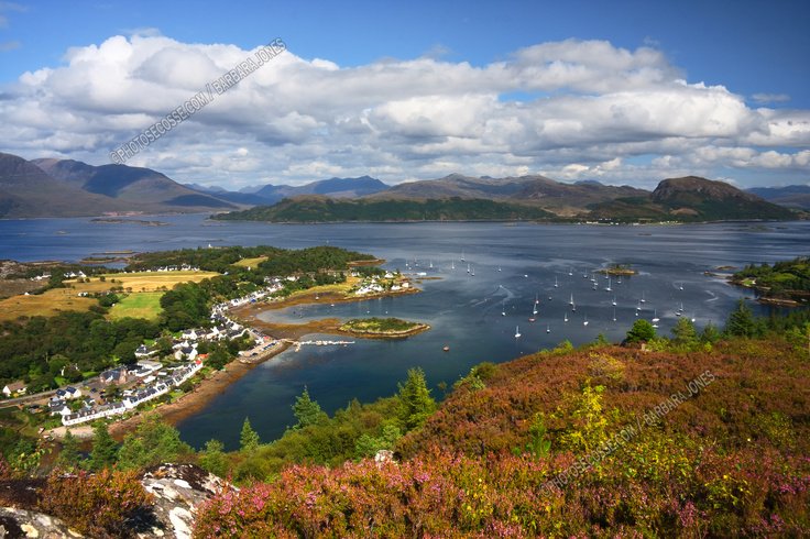 tripplannermama's tweet image. A panoramic view of Loch Carron, and Plockton, North West Scotland bit.ly/2a0Bwk6 #Scotland #photos #travel
