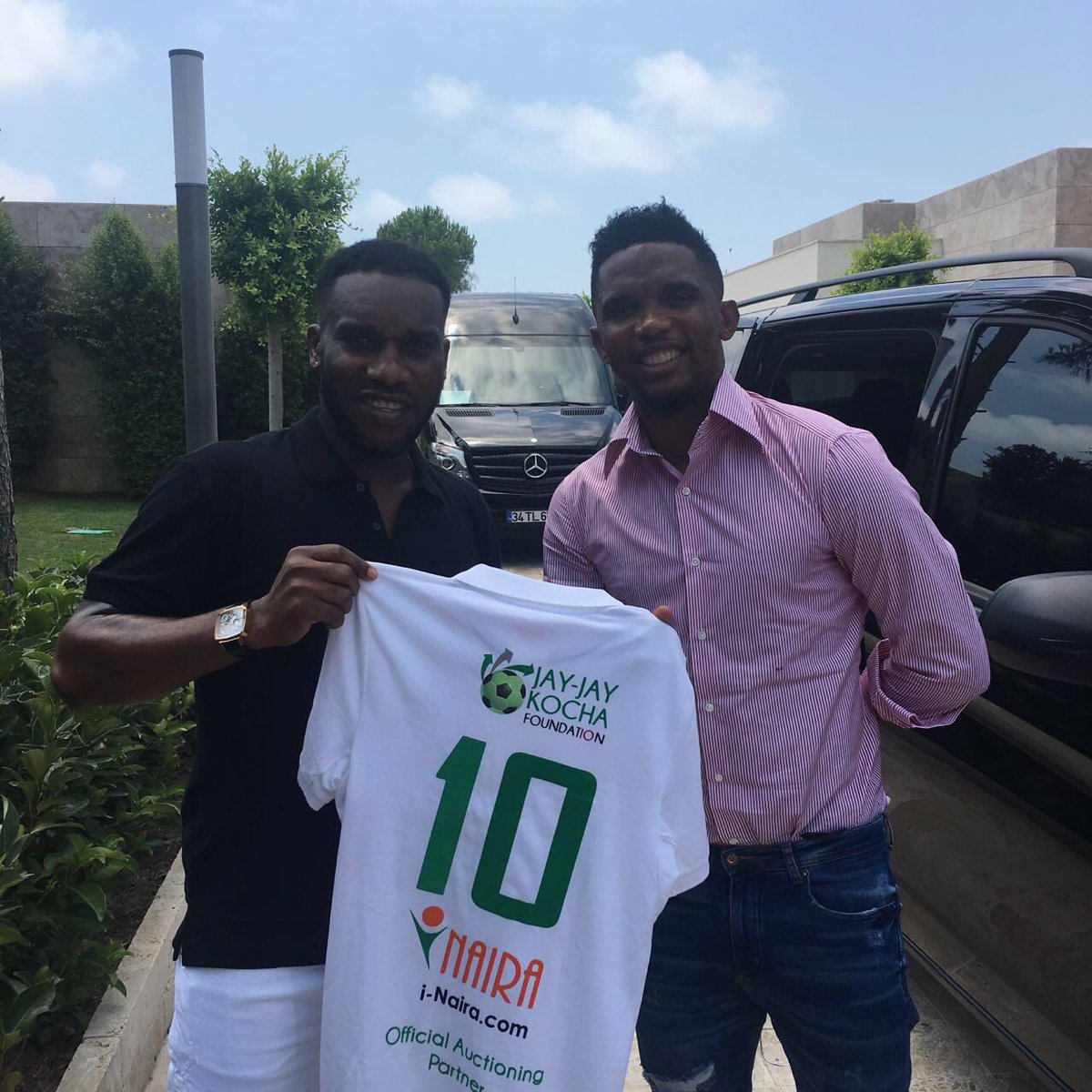 Jay Jay Okocha Setoo9 Endorses Iamokocha Foundation Idashnaira