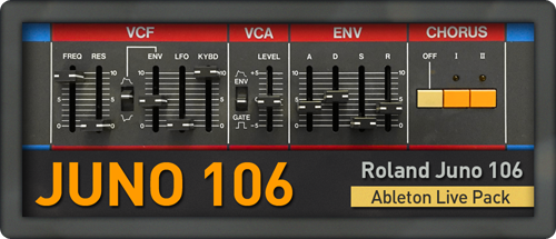 clustersound's tweet image. Out now! An massive Live Pack capturing the soul of the legendary polysynth Roland Juno 106 goo.gl/h0FdxG