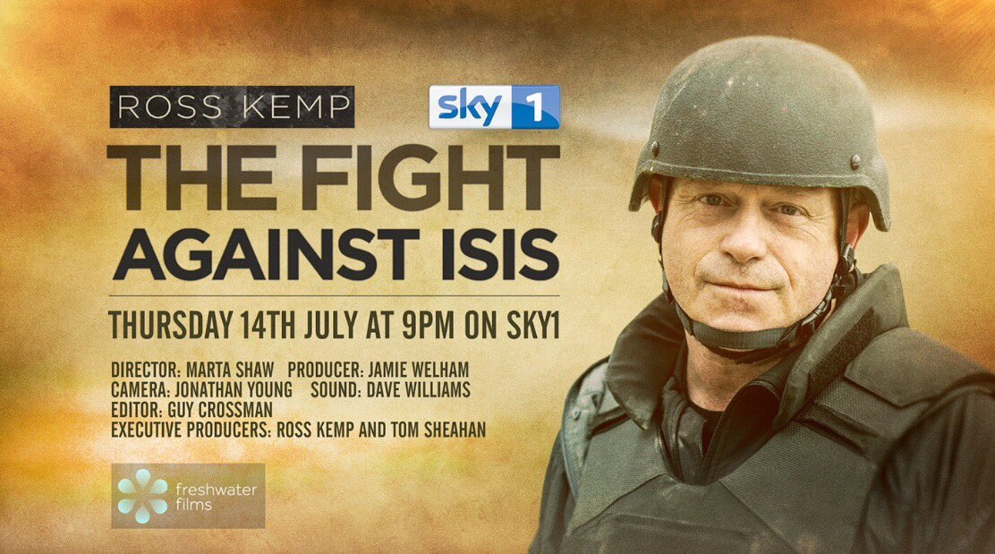 PartridgeIdeas's tweet image. Ross Kemp vs ISIS