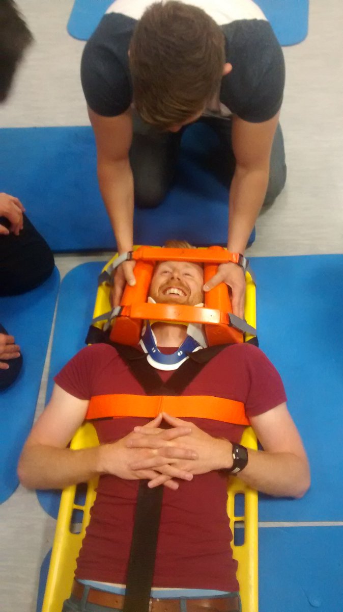 Lubasmedical's tweet image. Great weekend spent teaching #sportstrauma in Southampton. #spinalmanagement #playerassessment