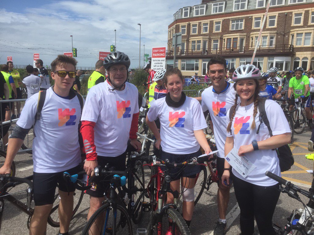 willfdad2's tweet image. Survived another Blackpool bike ride for Wigan Youth Zone.