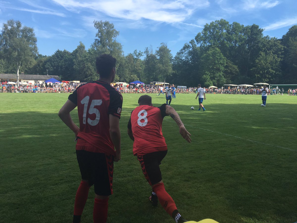 scfreiburg's tweet photo. Einige Wechsel in der Pause und weiter geht's 👉🏼 2. Halbzeit #Testspiel #scmarch #scf https://t.co/XMVksqCJCk