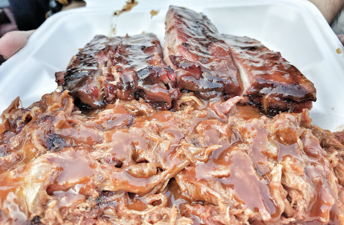 Pulled Pork and Ribs at Gator BBQ at Markham Ribfest 2016