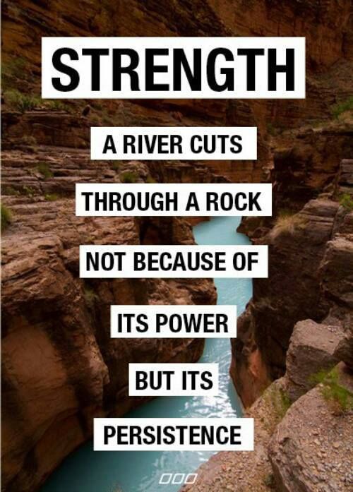 #Strength grows from persistence. #JoyTrain #SuccessTRAIN #Motivation  RT @scnelson017