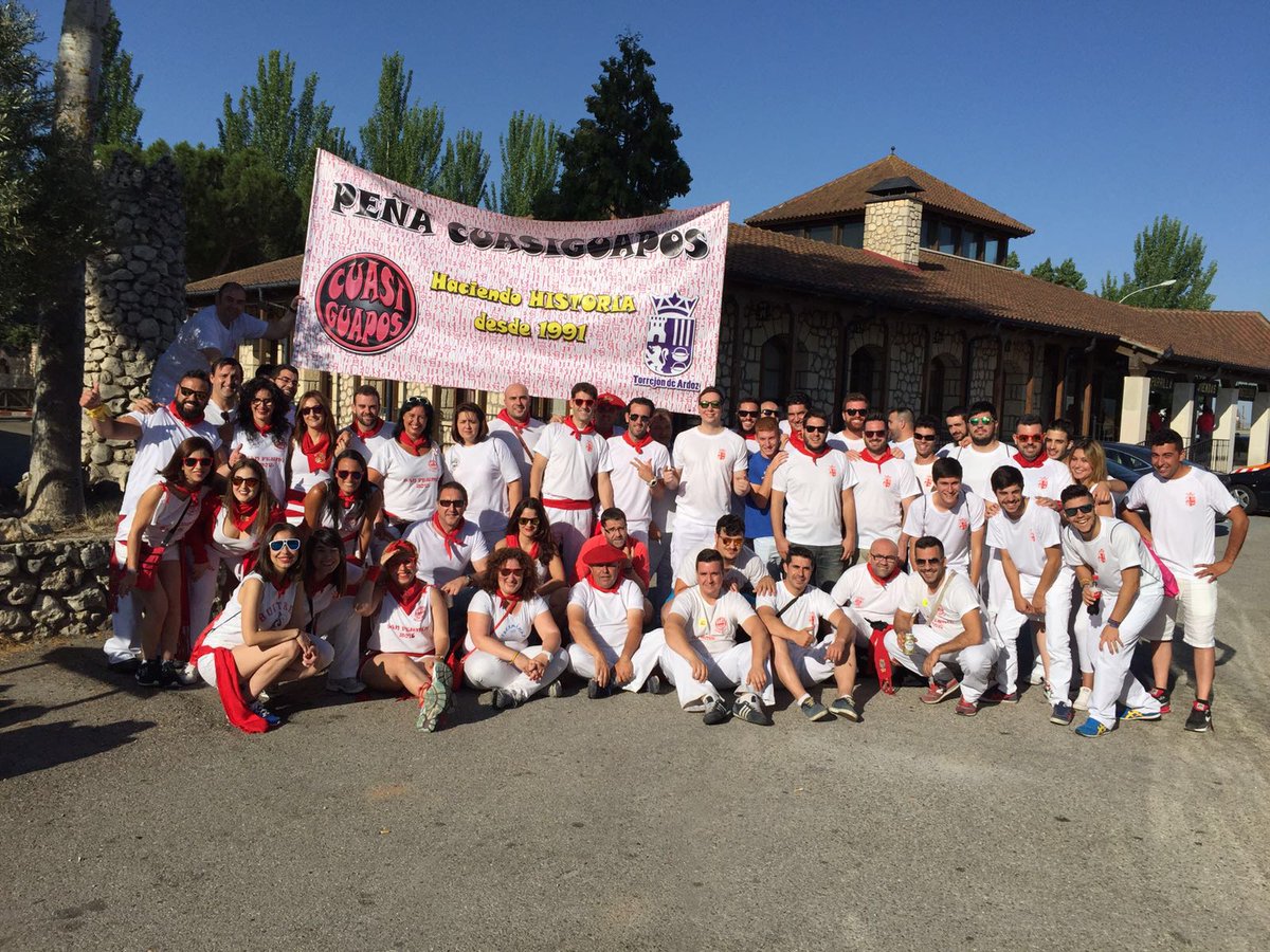 Gran San Fermín con <a href="/LosBuitresTj/">Peña Buitres</a> <a href="/alalona/">Alona</a>  <a href="/LosWeys/">Peña Los Weys</a> <a href="/facominas/">PEÑA FACOMINAS</a> <a href="/penapurun/">Peña Purun</a> <a href="/pedaleras/">Pedaleras.com</a> @losquenuncafallan. Gracias