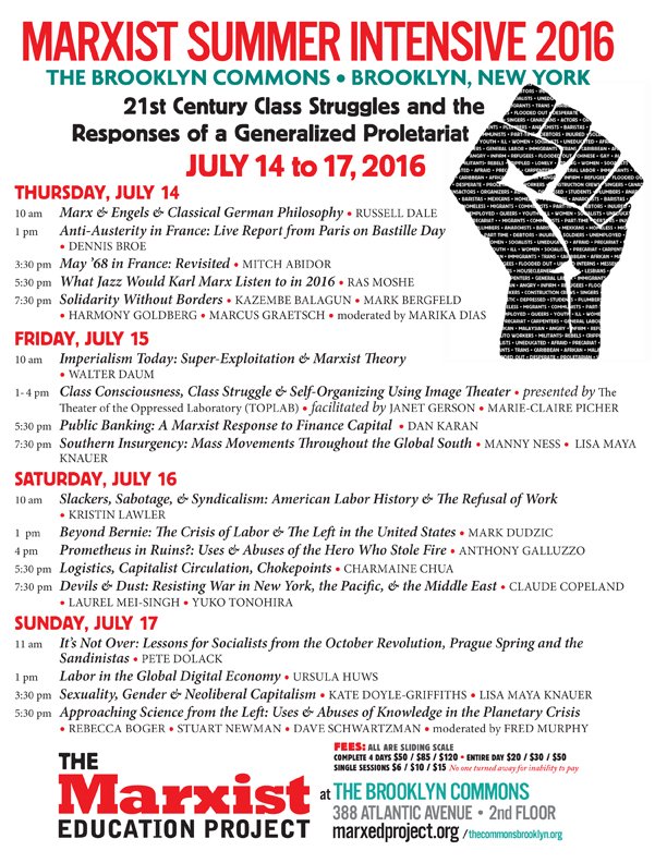 MEP Annual Summer Intensive
July 14-17
Come for the entire program or the event that interests you most! #socialism