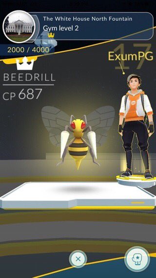 InstinctCV's tweet image. We have the White House