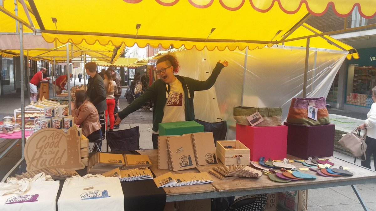 Come down to see us at our <a href="/AlternativeHudd/">Alternativemarket</a> market stall! We're here until 4!