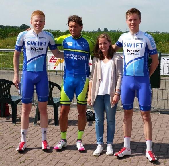 chriscappel's tweet photo. @fietsmaatjes 2e etappe gewonnen vanmorgen #RVWN Alphen @BeachBoysNwijk voor de Swift broers Wilbert en Jorick Heijn https://t.co/s8xpw4Y5nf