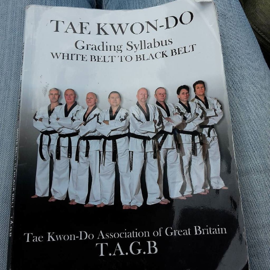 JenniferBailey's tweet photo. A bit of revision on a Sunday afternoon whilst travelling . #tagb #taekwondo #compressingtime #martialarts #exercis… https://t.co/duzzLBxFw9