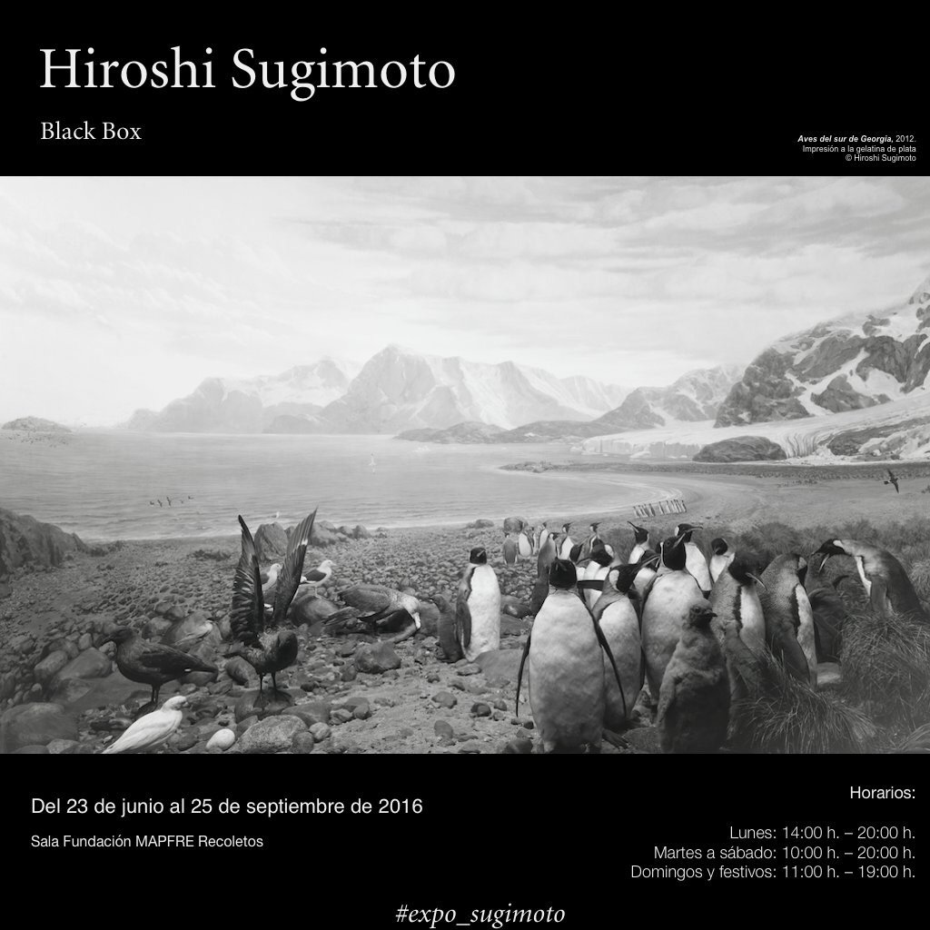 LOfficielArtES's tweet photo. ¿Un plan anticalor? Pásate a ver las imágenes de #HiroshiSugimoto en  @mapfreFcultura  #LOart https://t.co/vNe736dk5G