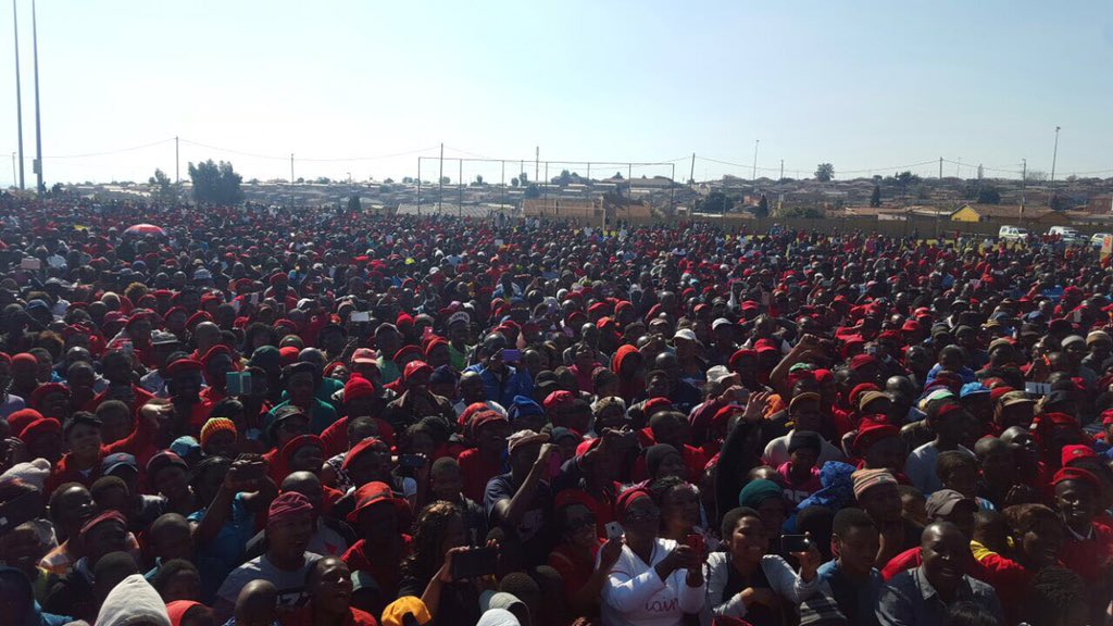 EFFSouthAfrica tweet picture