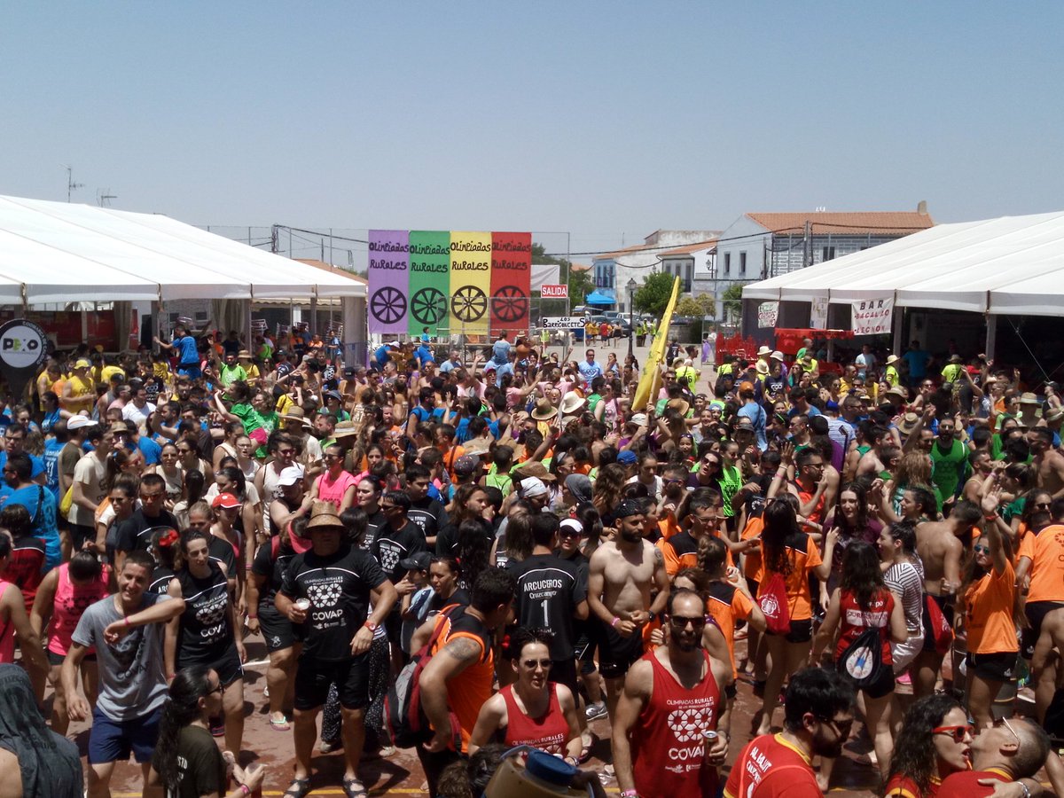 Es algo más que una fiesta,es el alma de una gente superior,con mucho corazón,el corazón de #OlimpiadasRurales2016