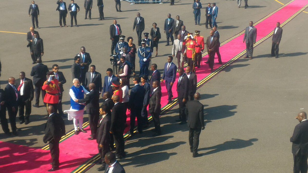 Narendra Modi leaves for Kenya after concluding Tanzania visit