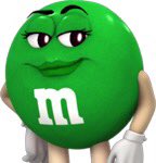 Maggiemaemary's tweet photo. Hey, the green m&amp;m looks like lady Pepe.

OK, thats it, see you in another 2 weeks Twitter. https://t.co/xbv4y9l1Lx