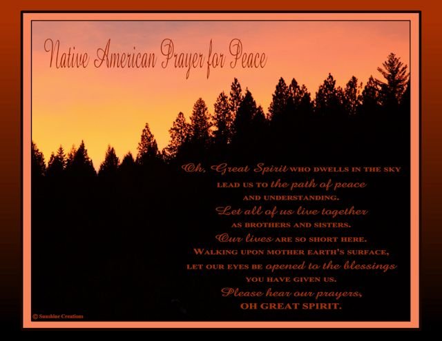 Native American Prayers For Strength Great Spirit Prayer Long Sleeve