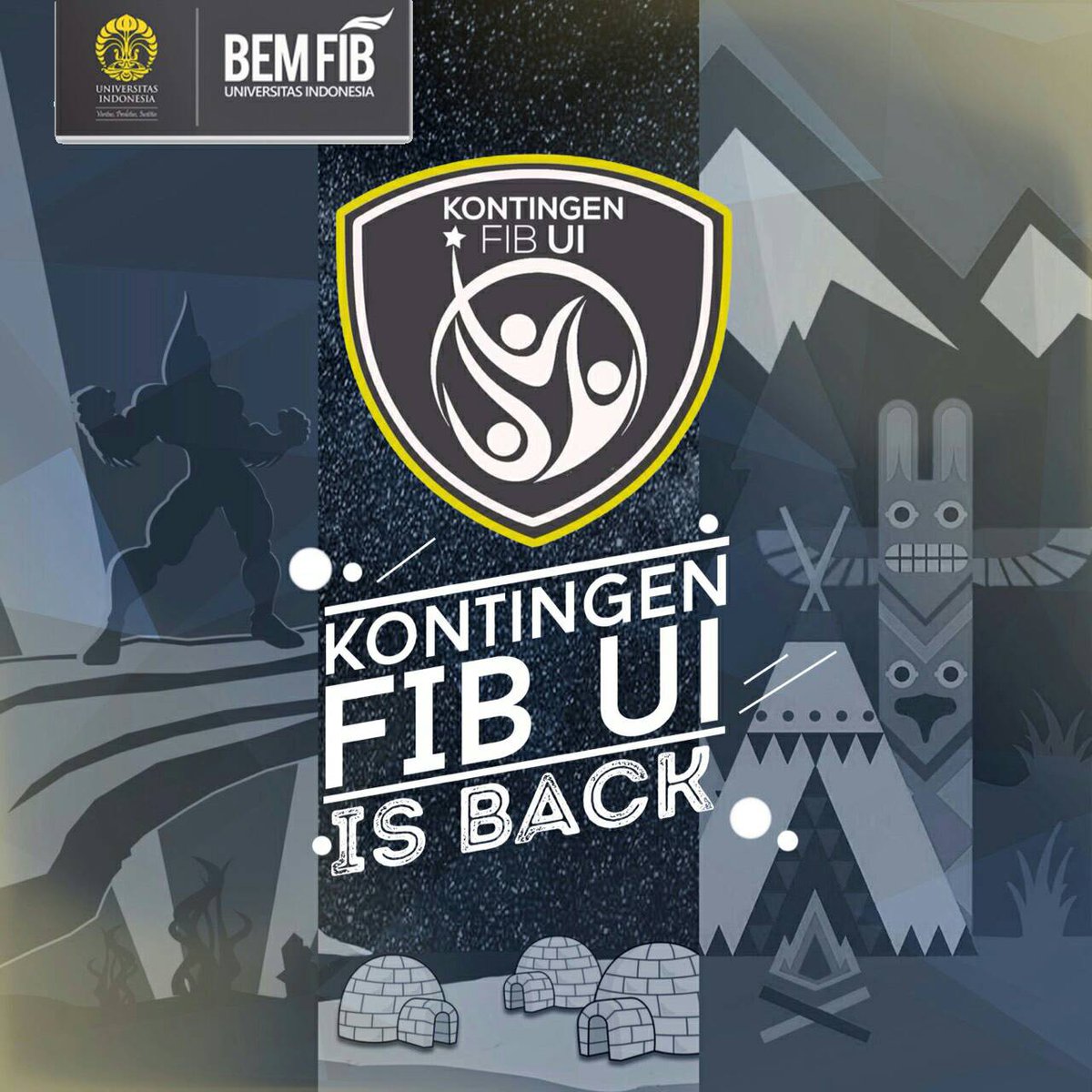 Kontingen FIB UI tweet media