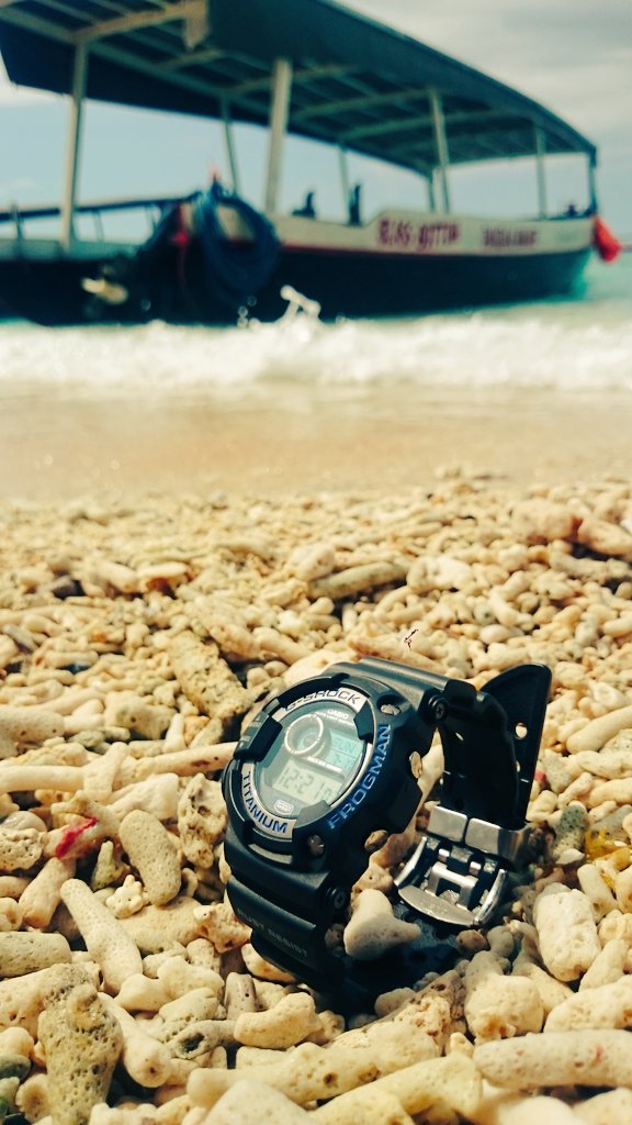 #Casio 
#Gshock
#frogman
#gilitrawangan 
#Lombok
#Indonesia
#Holiday