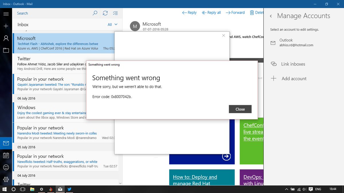 abhi009s's tweet image. @Windows when will you find a sol on this?
@gmail @google @Microsoft 
#WindowsMail #GoogleOnWindows