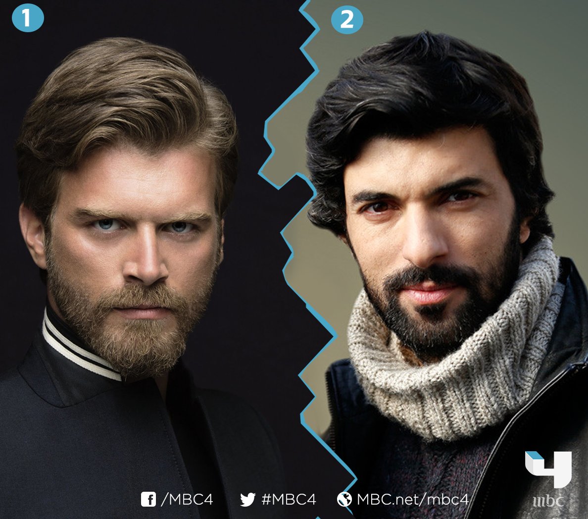 mbc4's tweet image. تألق كلاهما في أدوار الرومانسية فأي منهما يعجبك آدائه أكثر؟
#MBC4