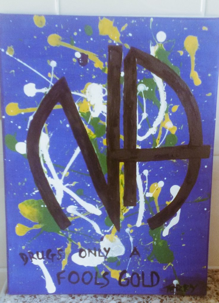 First bit art work in a while finished. Buzzin !! At how much I still like it. Guess I do have a hobby #wedorecover