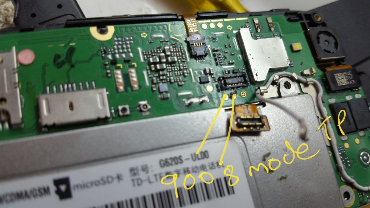 Mr Phoe Toke on Twitter: "G620s-Ul00 9008 mode test point…