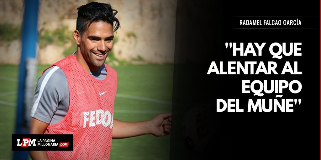 RiverLPM's tweet photo. .@FALCAO pidió apoyo para el conjunto de @MGallardoficial. ¡Grande, Tigre! https://t.co/aaY65vaXbr https://t.co/EQdajhL34c