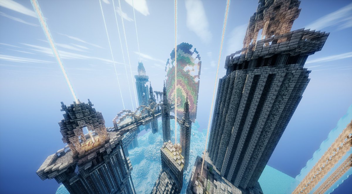 67 魔法都市 魔法文明 マイクラ建築60分一本勝負 Togetter