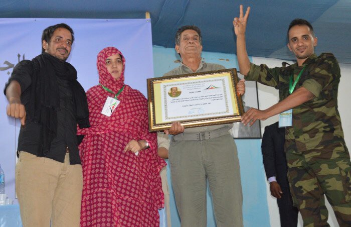 Le SN organise une cérémonie en hommage du martyr Président Mohamed #Abdelaziz spsrasd.info/news/fr/articl… #POLISARIO