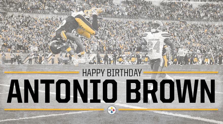 FanSPORTalk's tweet image. RETWEET to wish Antonio Brown, the top WR in #FantasyFootball, a happy 28th birthday!