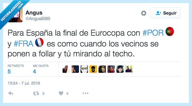 runerenfurecido's tweet photo. #ECH16: LOS CAMPEONES DE EUROPA QUE A NOSOTROS NOS GUSTAN NI CHUTAN UN BALÓN NI ESTÁN EN PARÍS: https://t.co/rmwSD3Xmos Vía @vistoenlasredes