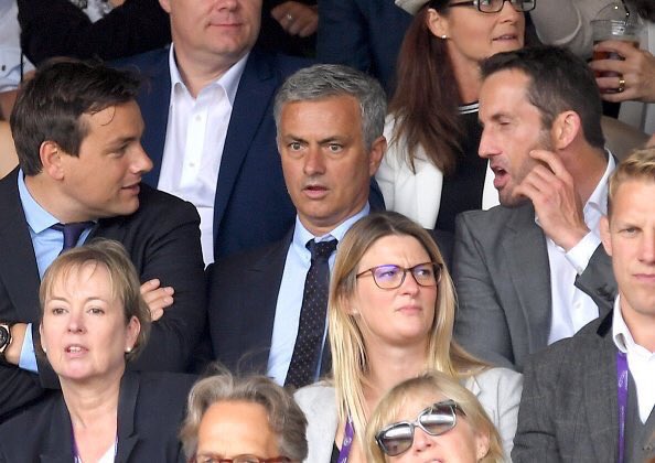 مورينهو في ويمبلدون ❤️