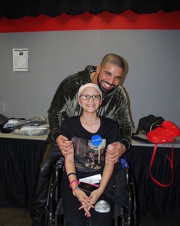 RapDirect_'s tweet photo. Rest in peace to Megan Flores, the cancer patient that Drake dedicated VIEWS to. https://t.co/uNuBBoDCSR