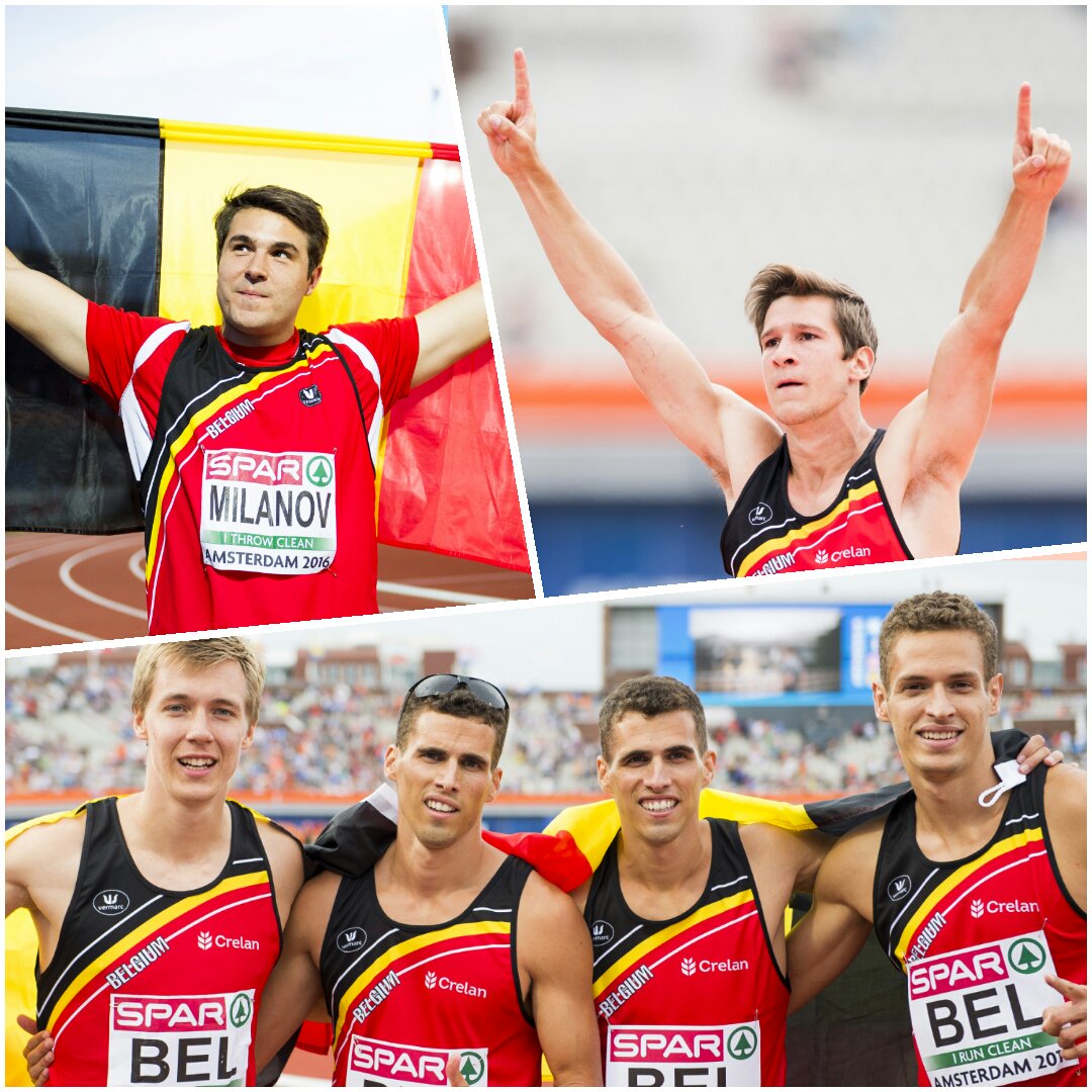 Great European Championships for #TeamBelgium.
Next up: RIO!!!