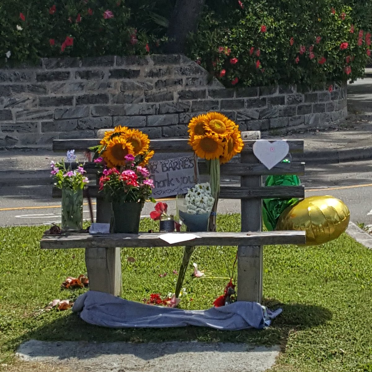 BTCBDA's tweet photo. The seat is empty but you'll always be remembered. #ripjohnnybarnes #johnnybarnes #bermuda #Wearebermuda https://t.co/VDQFBvO05v