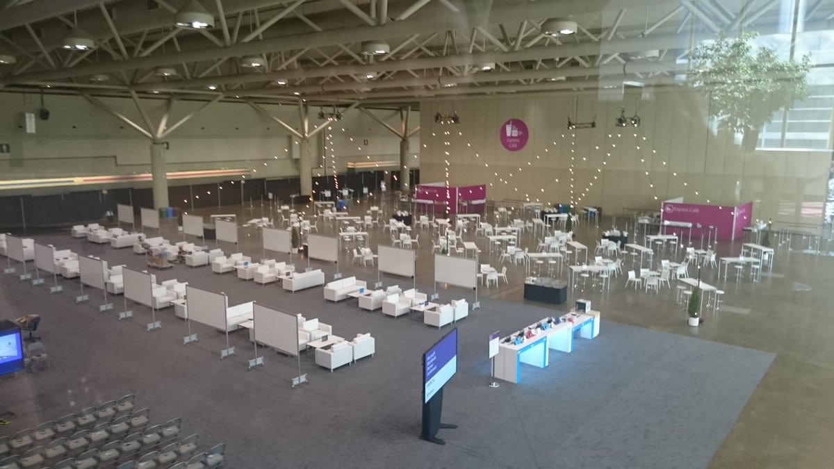 Space is looking good! #wp2016