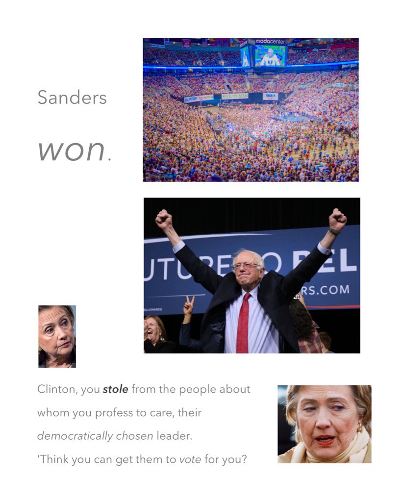 Marie_from_CA's tweet photo. @DNCWomen, think about it.
@NancyWonderful @dncphilly @Brosa_Luxemburg @People4Bernie @AlisonSpalding2 @JeanetteJing https://t.co/Kact8N2c0s