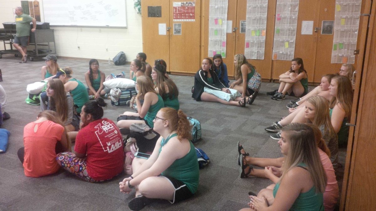 JohnnyPainter1's tweet photo. Band camp preparation...#GHSColorguard https://t.co/ZAKRi2kXsR